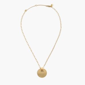 Madewell cymbal pendant necklace (like new)